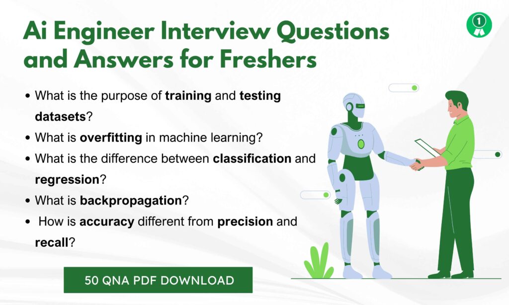 AI Engineer Interview Questions Freshers