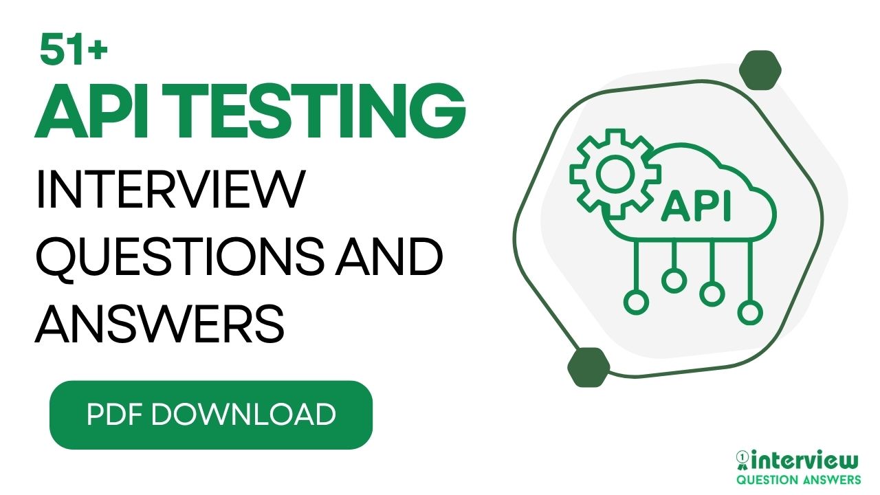 API Testing Interview Questions PDF