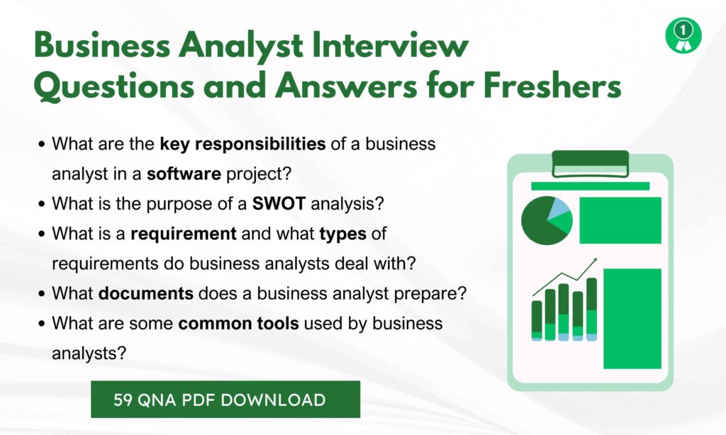 Business Analyst Interview Questions Freshers