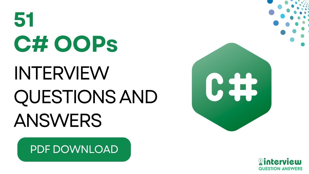 C# OOPs Interview Questions PDF
