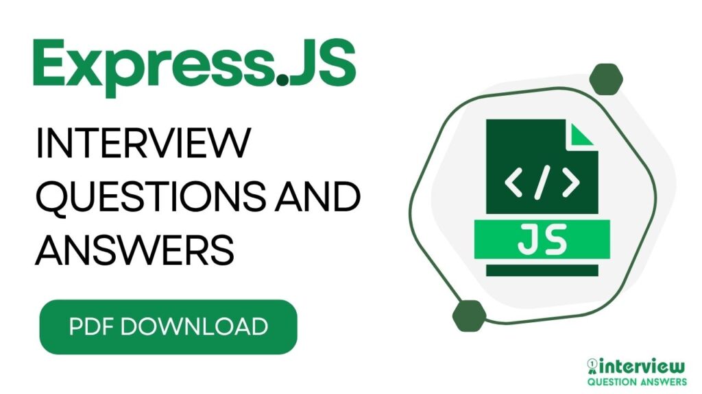 Express JS Interview Questions PDF