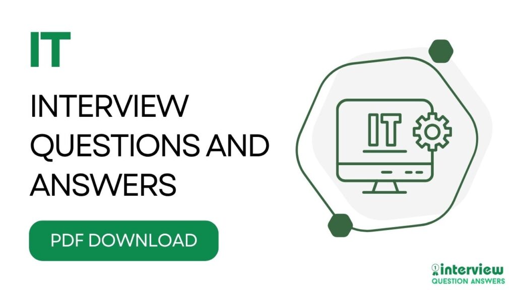 IT Interview Questions PDF