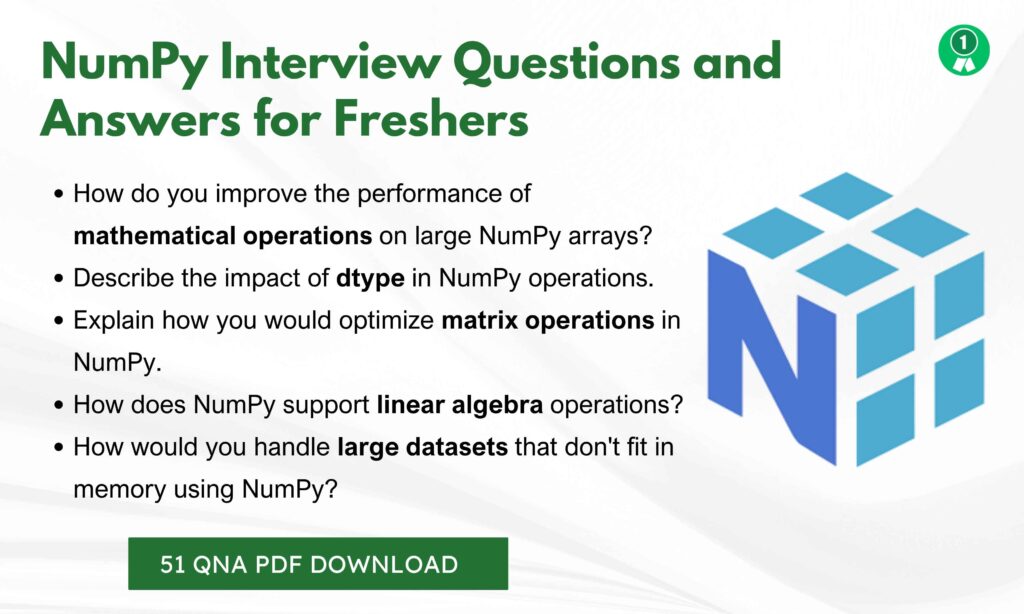 NumPy Interview Questions
