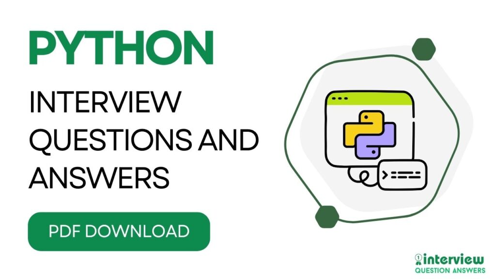 Python Interview Questions PDF