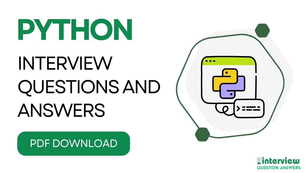 Python Interview Questions PDF