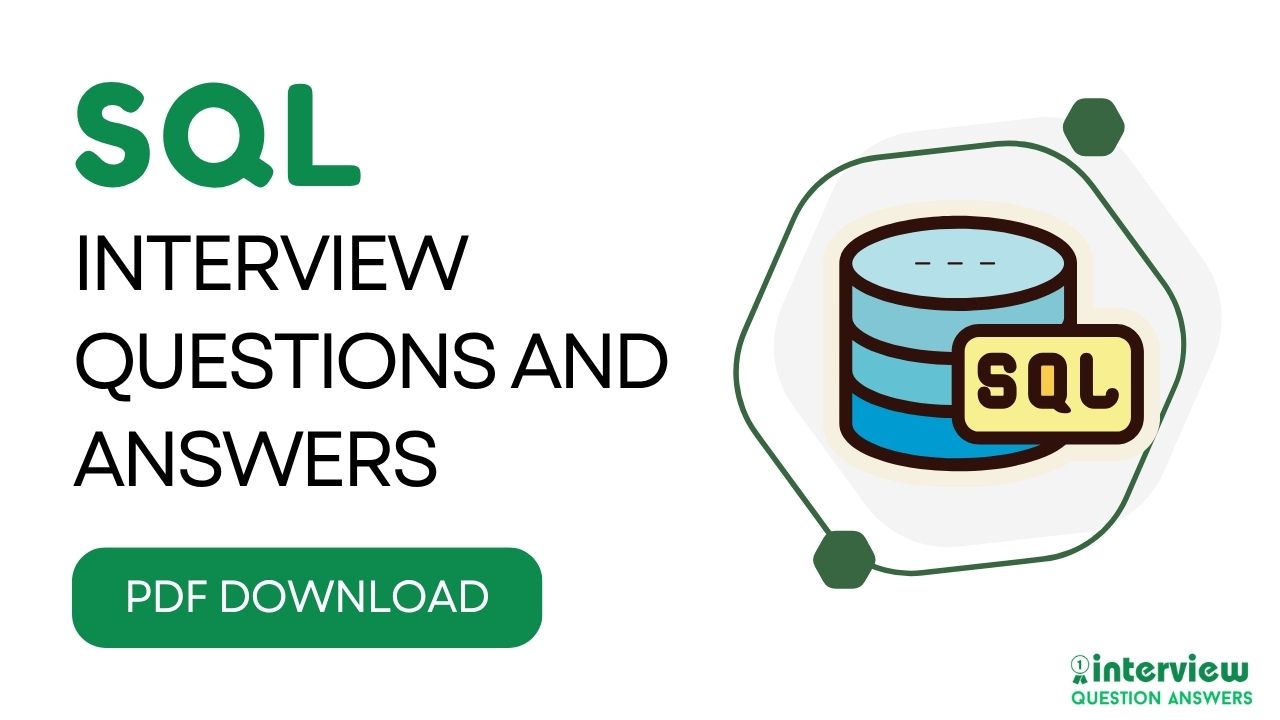 SQL Interview Questions PDF