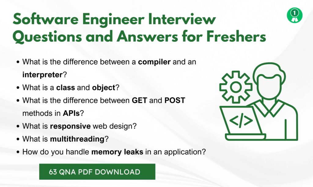 Software Engineer Interview Questions Freshers