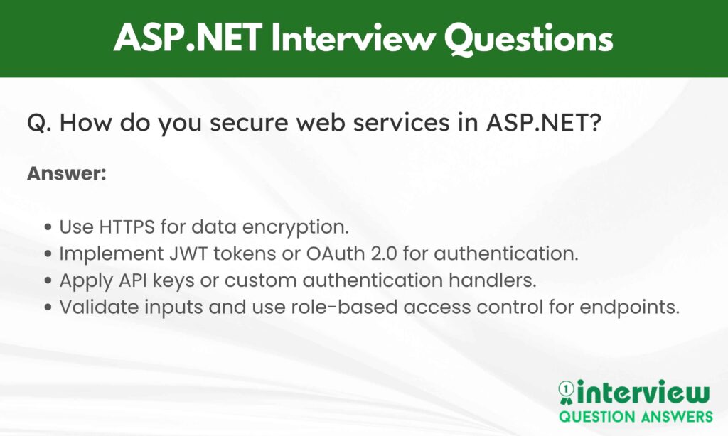 ASP.NET Interview Questions Answers