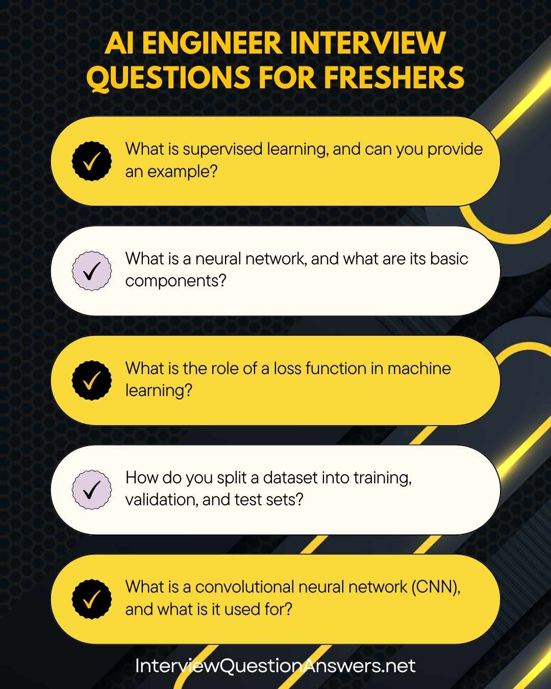 Common Ai Engineer Interview Questions for Freshers