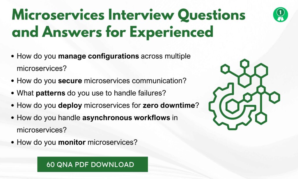 Microservices Interview Questions for Experienced