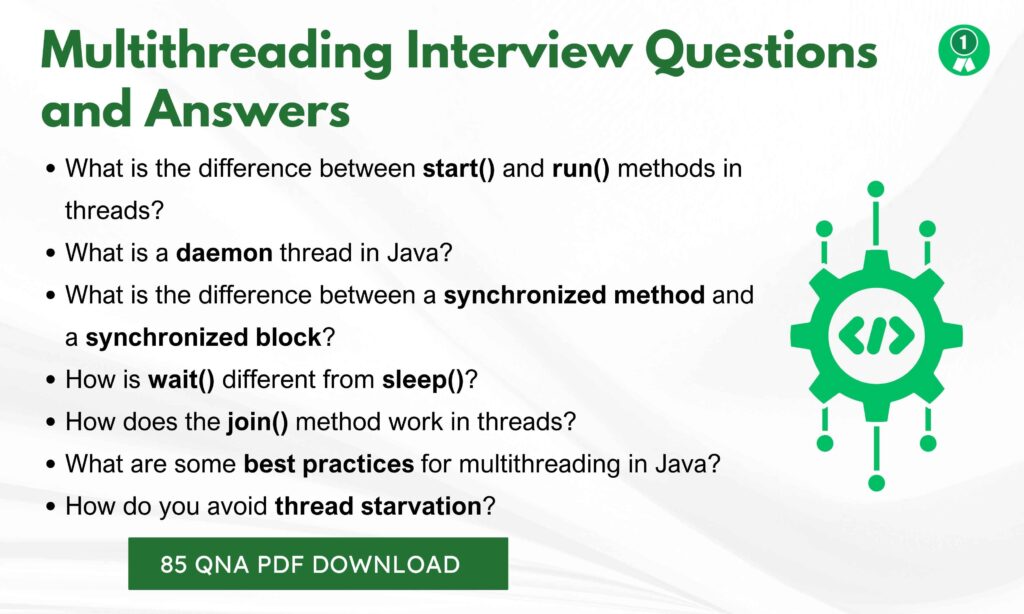 Multithreading Interview Questions Freshers