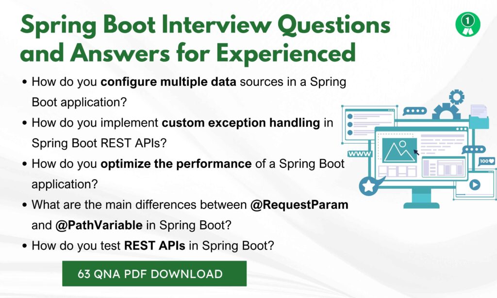 Spring Boot Interview Questions Experienced