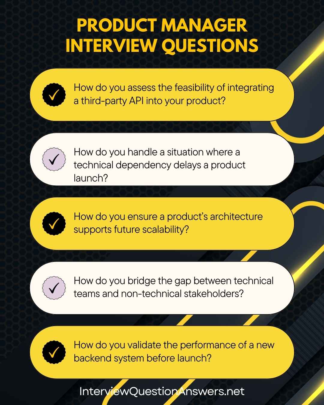 Product Manager Interview Questions